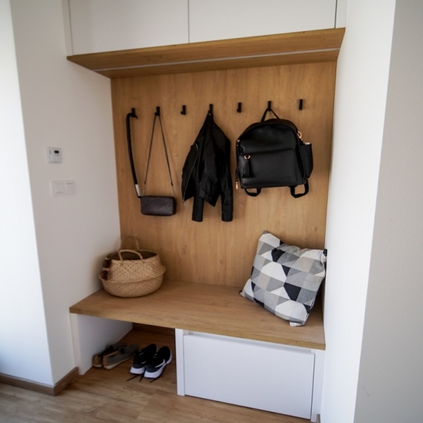 Minimalistický kompletní interiér